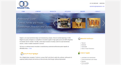 Desktop Screenshot of magtelpower.com