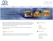Tablet Screenshot of magtelpower.com